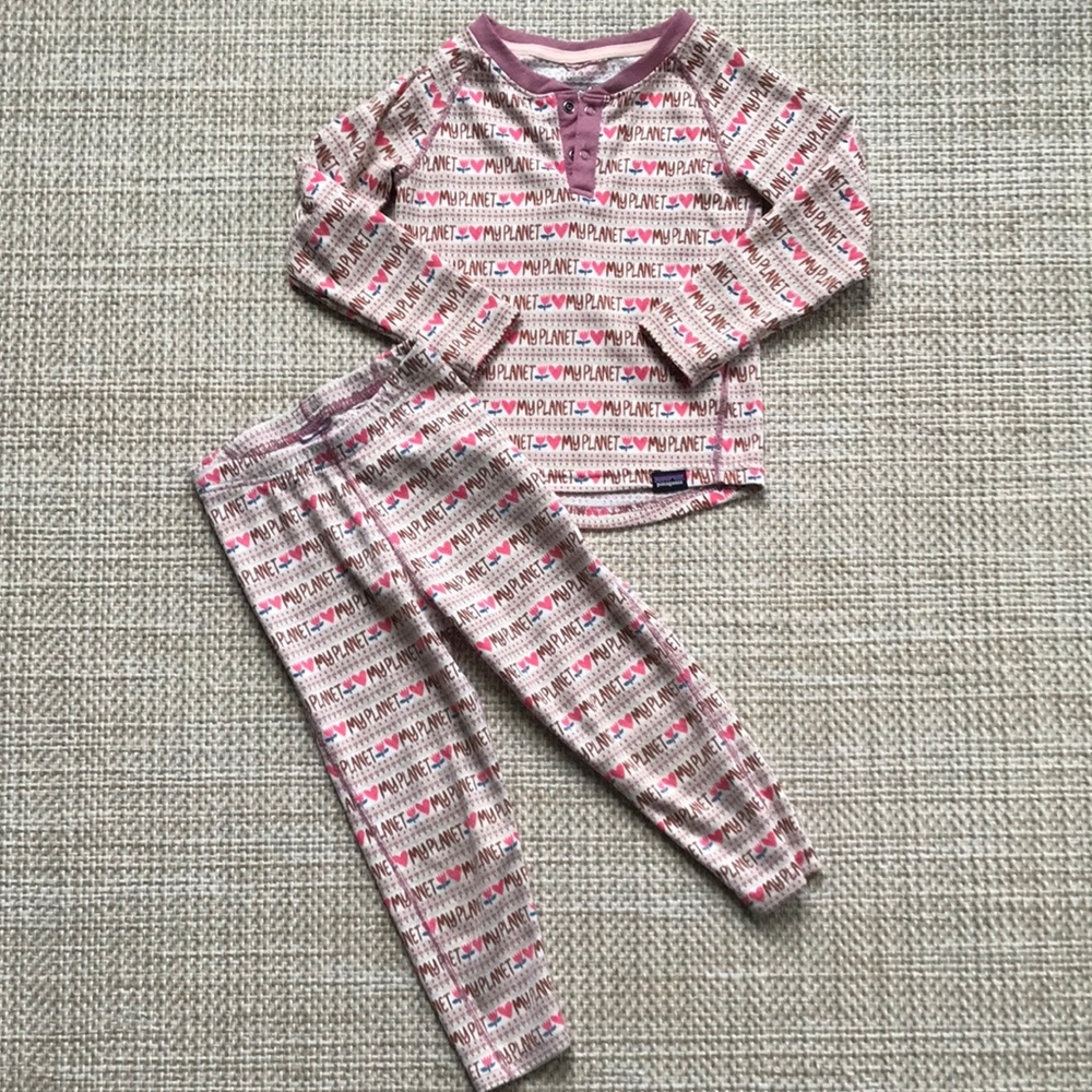 Patagonia Base Layer Set (size 3T)